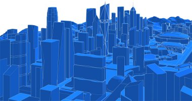 soyut mimari duvar kağıdı, dijital arkaplan