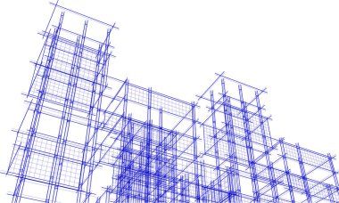 soyut mimari duvar kağıdı, dijital arkaplan