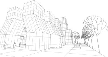 sergilenen mimari sanat, dijital duvar kağıdı