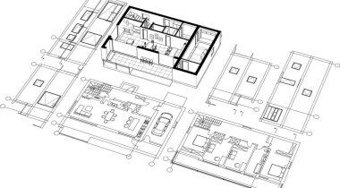 daire, vektör, çizim tasarımı.