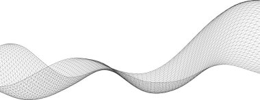 Soyut dalga çizgileri arka plan. Dijital dalga tasarımı. dijital veri teknolojisi ve ağ hattı