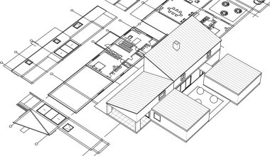 ev planı çizimi 3D oluşturma