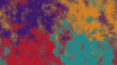 Soyut psikedelik arka plan. Renkli soyut trans canlandırma arkaplanı.