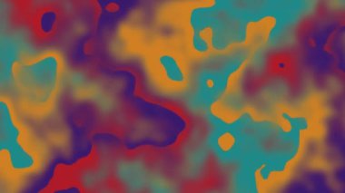 Soyut psikedelik arka plan. Renkli soyut trans canlandırma arkaplanı.