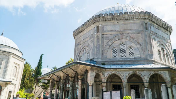 Мавзолей Султана Сулеймана Великолепного Стамбуле Турция Отель Kanuni Sultan Suleyman — стоковое фото