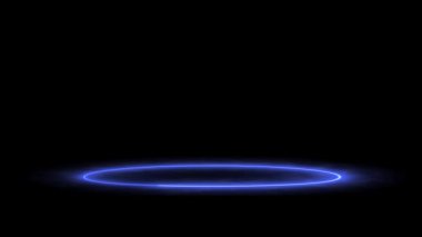 Alfa kanallı neon kaplama. 3d hud tasarım unsuru ürün arkaplanı.