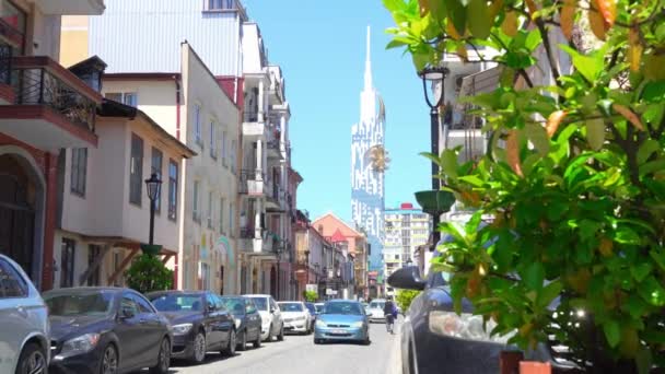 Batum Georgia Mayıs 2023 Güneşli Bir Günde Eski Şehir Ana — Stok video
