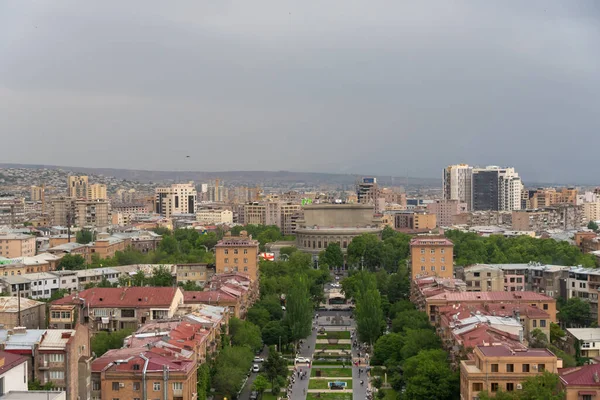 Yerevan Armenia May 2023 View Yerevan City Landscape Yerevan Cascade — Stock Photo, Image
