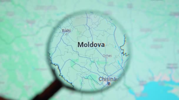 Μπατουμη Γεωργια Ιανουαριου 2024 Μολδαβία Μέσα Από Μεγεθυντικό Φακό Στην — Αρχείο Βίντεο
