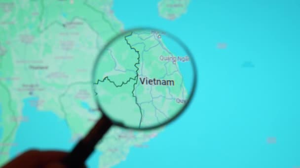 Μπατουμη Γεωργια Ιανουαριου 2024 Βιετνάμ Μέσα Από Μεγεθυντικό Φακό Στην — Αρχείο Βίντεο