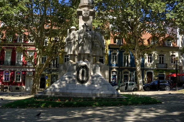 Coimbra Πορτογαλία Αυγούστου 2022 Μνημείο Νεκρών Από Τον Πρώτο Παγκόσμιο — Φωτογραφία Αρχείου