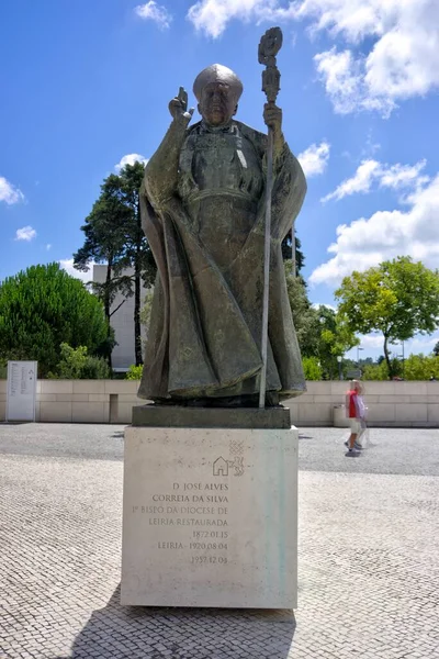 Fatima Portugal Серпня 2022 Statue Jose Alves Correia Silva Який — стокове фото