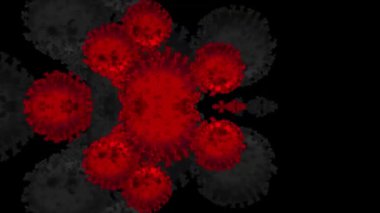3D Hazırlama Corona Virüsü Covid-19 Salgını
