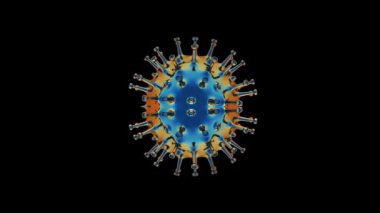 3D Hazırlama Corona Virüsü Covid-19 Salgını