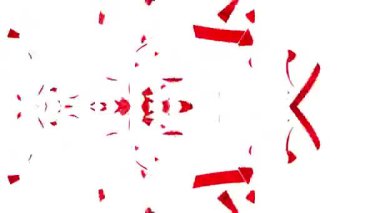 3D Rendering Pieces Conceptual Background