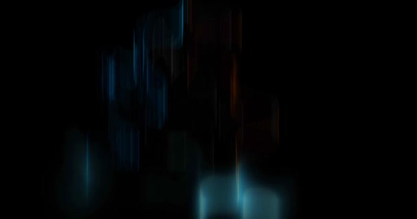 Abstract Creative Background Digital Rendering — Stock Video