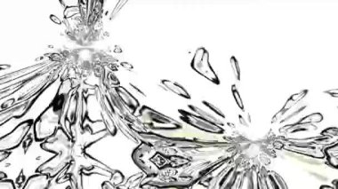 Feminine Abstract Background Digital Rendering