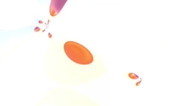 Feminine Abstract Background Digital Rendering