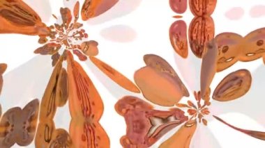 Feminine Abstract Background Digital Rendering