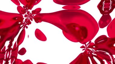 Feminine Abstract Background Digital Rendering