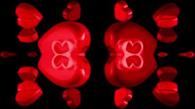 Soyut Parıldayan Arkaplan Kutlaması Dijital Hazırlama