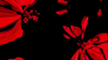 Feminine Abstract Background Digital Rendering