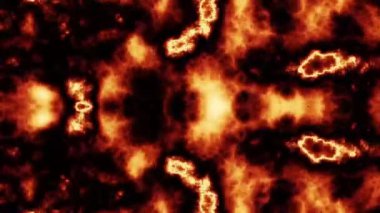 Yangın Yanan Soyutlama Arkaplanı