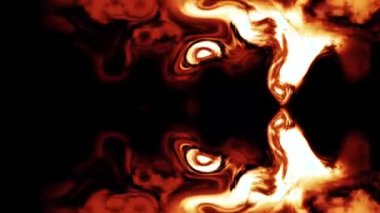 Yangın Yanan Soyutlama Arkaplanı