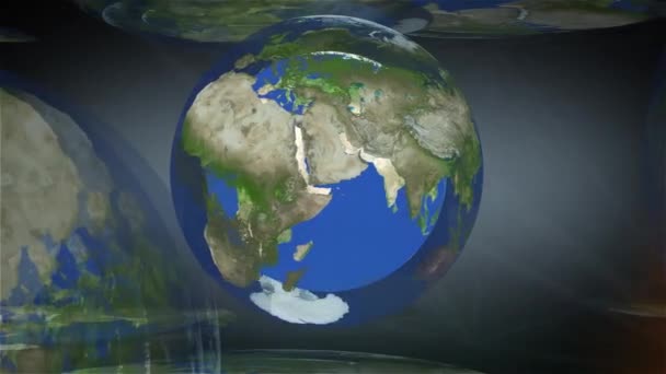 Arkaplanı Dünya Bağlantısı Hazırlama — Stok video