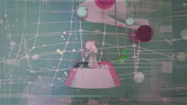 İş Parıltısı Giriş Arkaplanı 3B Hazırlama