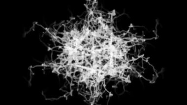 Döngülü Yıldırım Elektrik Arkaplan Dijital Hazırlama