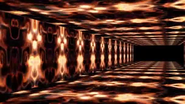 抽象走廊隧道3D渲染 — 图库视频影像