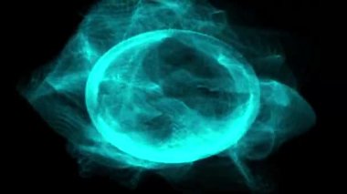 Soyut Bilim Hareketi Dijital Arkaplan Hazırlama