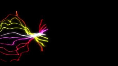 Soyut Bilim Hareketi Dijital Arkaplan Hazırlama