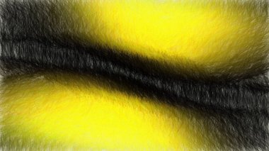 Soyut Kalem Çizimi Dijital İllüstrasyon