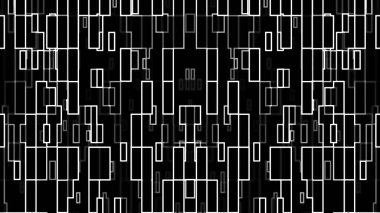 Neon Parlayan Çizgiler Dijital Hazırlama