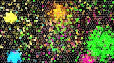 Soyut Mozaik Piksel Arkaplanı