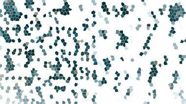 Soyut Mozaik Dijital İllüstrasyon