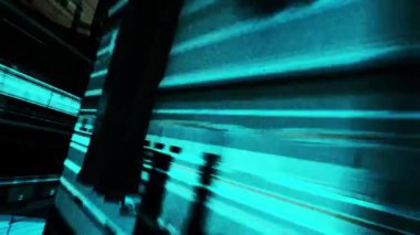 4K Soyut Teknoloji Arkaplan 3B Görüntülemesini Engelliyor