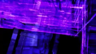 4K Soyut Teknoloji Arkaplan 3B Görüntülemesini Engelliyor