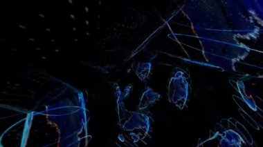 Soyut Vibrant Tünel Dijital Hazırlama