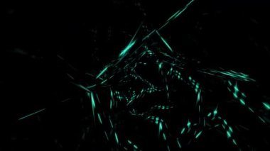 Soyut Vibrant Tünel Dijital Hazırlama