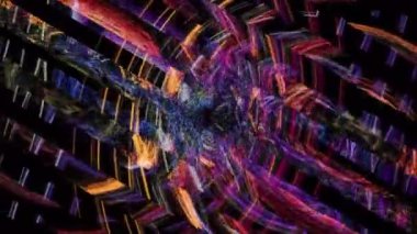 Geometrik soyut kristal mineral yapı 3D oluşturma