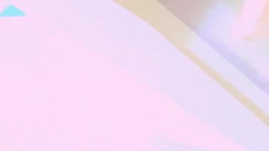 Geometrik soyut kristal mineral yapı 3D oluşturma