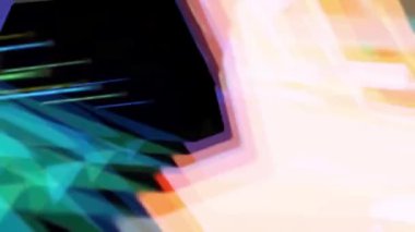 Soyut Geometrik Kristal Dijital Şekillendiriyor