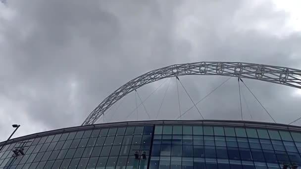 Londres 2024 Estádio Wembley Sports Concerts Local — Vídeo de Stock