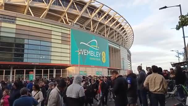 Londres 2024 Estádio Wembley Sports Concerts Local — Vídeo de Stock
