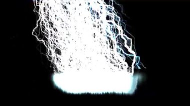 Elektrik Soyut Arkaplan Döngüsü Dijital Görüntüleme