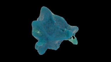 Soyut Su Sıvısı Dijital Arkaplan Hazırlama. Yüksek kalite 4k görüntü