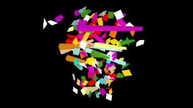 4K Kırık Kalp 3D Video Hazırlama. Yüksek kalite 4k görüntü